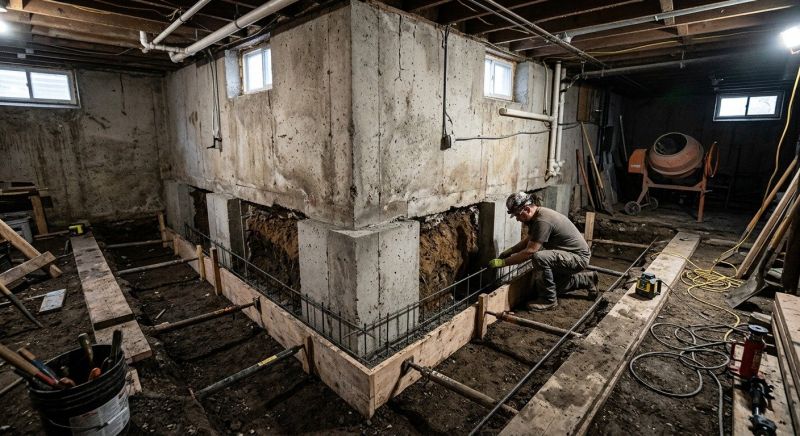 Basement Underpinning in Sarasota, FL