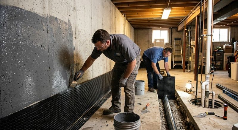 Cellar Waterproofing in Grand Rapids, MI