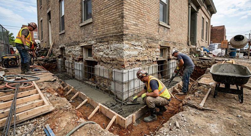 Underpinning Repair