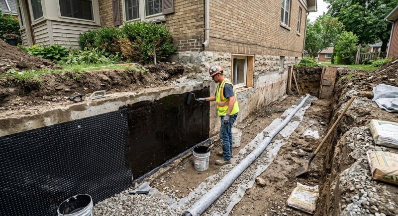 Wall Waterproofing in Fort Wayne, IN