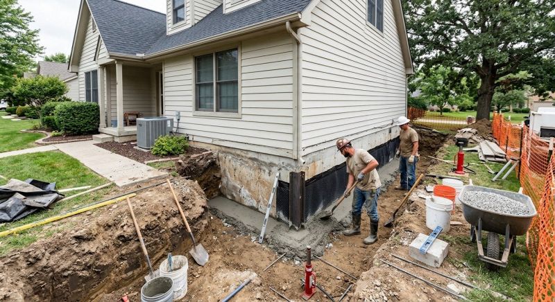 Exterior Foundation Repair in Greenville, SC