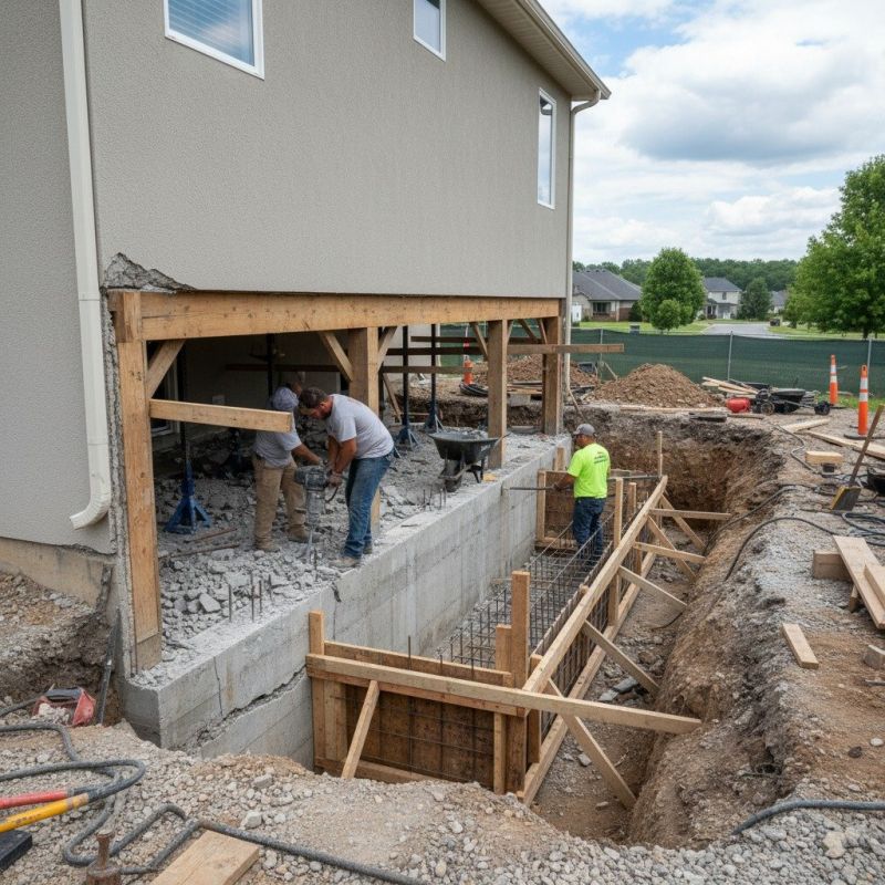 Foundation Settlement And How Repairs Restore Stability