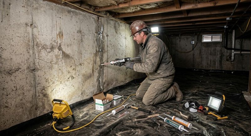 Leaking Foundation Repair in Greenville, SC