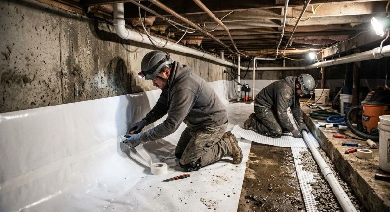 Wall Waterproofing in Fort Wayne, IN