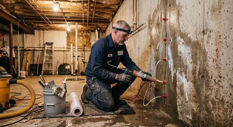 Wet Basement Repair in Fort Myers, FL